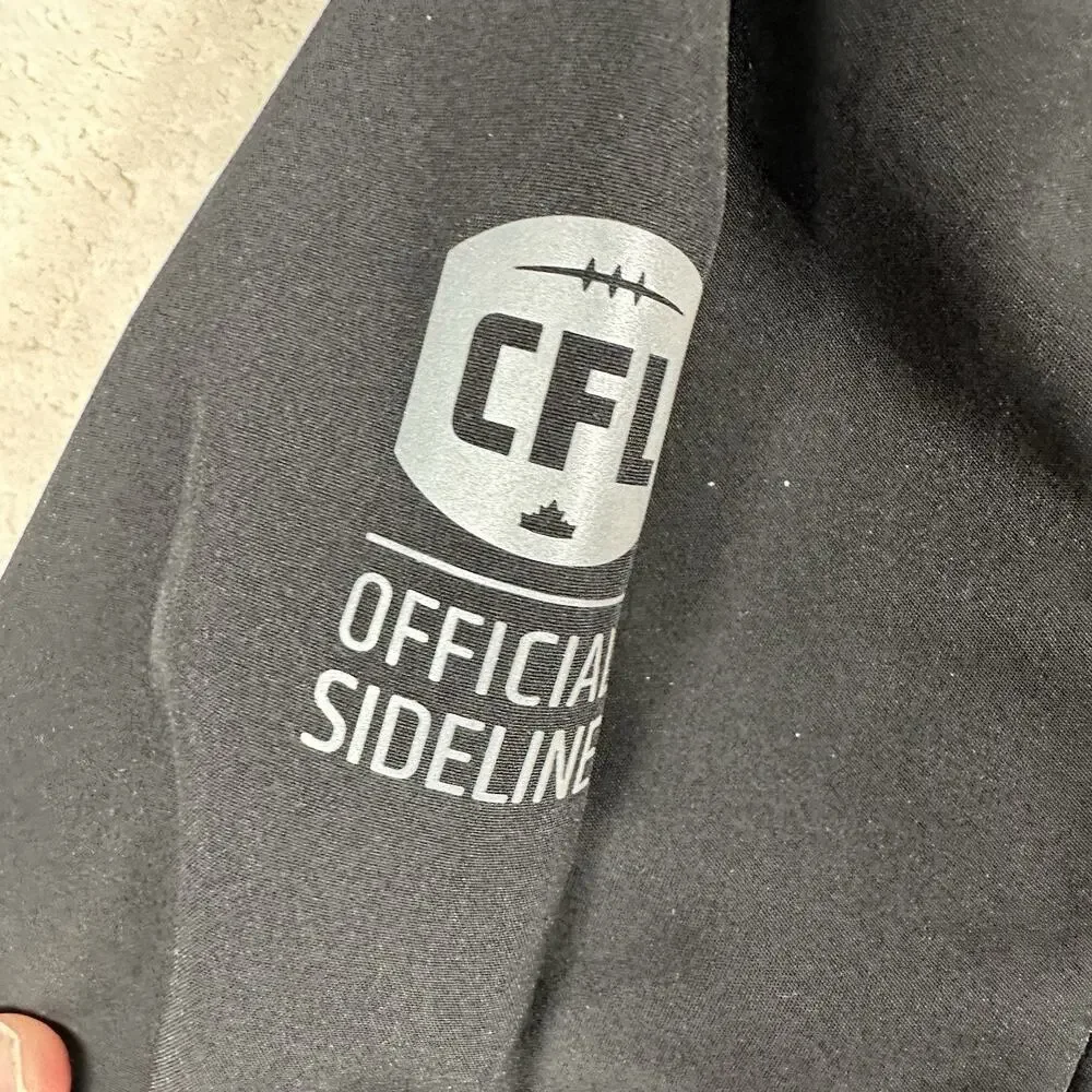 New Era Toronto Argonauts CFL Official Sideline Jacket Men's Size XXL Black